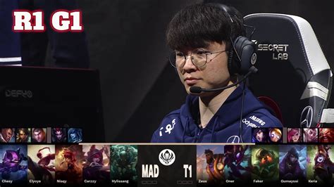 MAD vs. T1 .